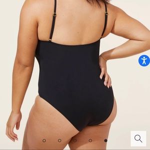 Andie’s Almafi swim suit in black, XL, excellent condition.